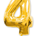 цифра 4 золото